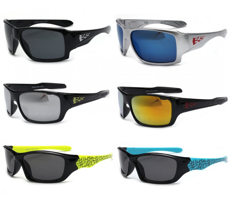 Kids Sports Sunglasses 3 Style Asst. KS8060/1/2