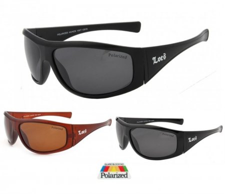 Locs Polarized Sunglasses 2 Style Asst LOCP530/531