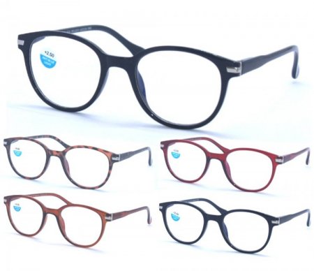 Blue Light Filter Reading Glasses 4 Style Asstd R9184A-87A