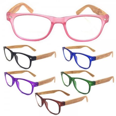 Fashion Unisex Plastic Reading Glasses 4 Style Asstd R9228-31